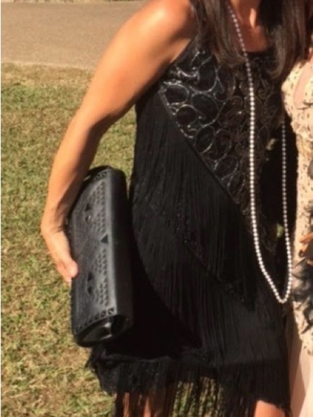 1920s flapper Dress with gloves + headband ๐ - Picture 2 of 4